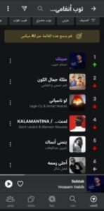 حسام حبيب يتصدر «أنغامي» بأغنية «سيبتك»