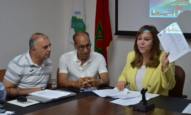 بشرى حجيج تكشف تفاصيل البطولة الإفريقية للكرة الطائرة الشاطئية بالمغرب 1 بشرى حجيج تكشف تفاصيل البطولة الإفريقية للكرة الطائرة الشاطئية بالمغرب