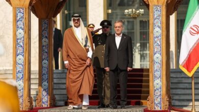 تأكيد الرئيس الإيراني لأمير قطر امتلاك بلاده القدرة الكاملة على الدفاع عن نفسها