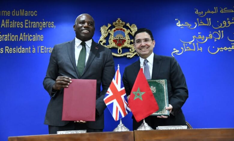 المملكة المتحدة تعتبر مخطط الحكم الذاتي المغربي بمثابة الأساس الأكثر مصداقية وقابلية للتطبيق