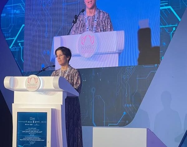 المركز العربي الأوروبي يشارك في مؤتمر الذكاء الاصطناعي وحقوق الإنسان بالدوحة