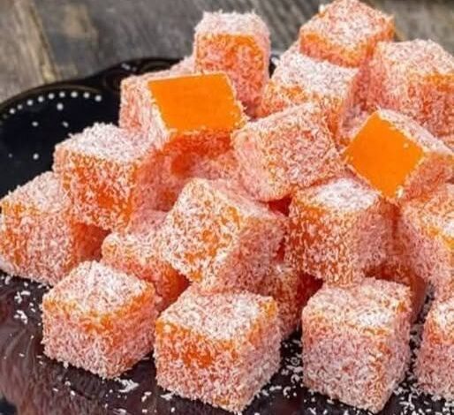 طريقة عمل الجزر حلويات 1 طريقة عمل الجزر حلويات