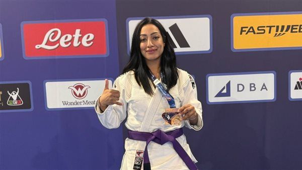 البطلة المصرية هند رزق تُحرز ذهبية بطولة البحر المتوسط للجوجيتسو 1 البطلة المصرية هند رزق تُحرز ذهبية بطولة البحر المتوسط للجوجيتسو