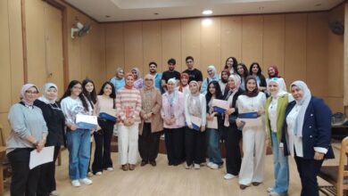 إعداد القادة تسدل الستار علي اللقاءات التدريبية لطلبة كلية الإعلام جامعة القاهرة بمصر الجديدة