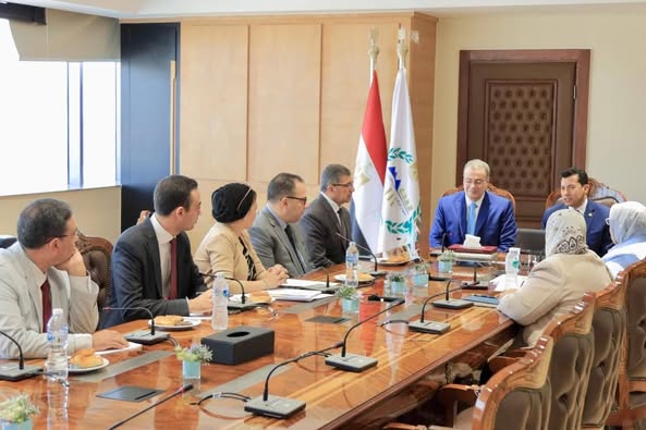 رئيس التنظيم والإدارة يستقبل وزير الشباب والرياضة لبحث تعزيز التعاون المشترك 1 رئيس التنظيم والإدارة يستقبل وزير الشباب والرياضة لبحث تعزيز التعاون المشترك