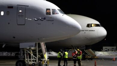 تعليق الطيران الروسية  لرحلاتها إلى إيران وإسرائيل