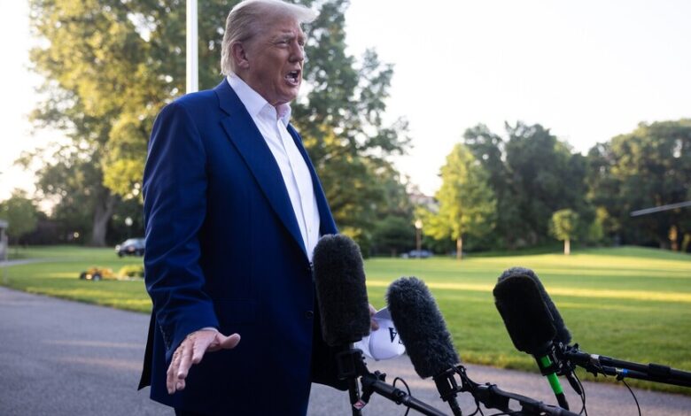 ترامب يطرد صحافية من "CNN" بسبب تقاريرها حول حجم دمار إيران 1 ترامب يطرد صحافية من "CNN" بسبب تقاريرها حول حجم دمار إيران