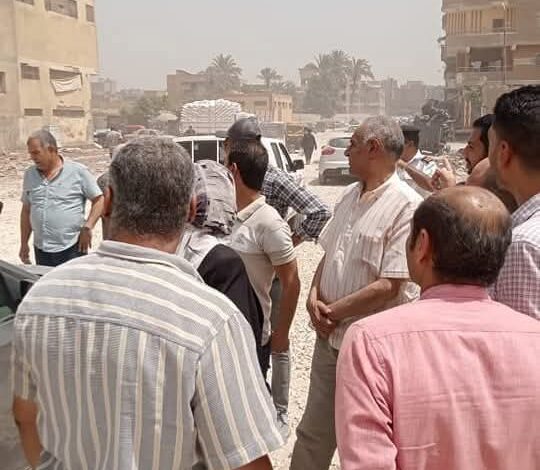 حملة مكبرة للتصدي لظاهرة البناء المخالف بمدينة قليوب 