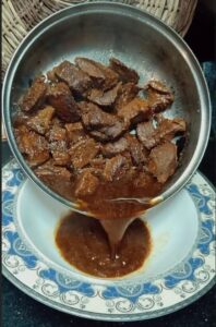 طربقة عمل اللحمة المحمرة 