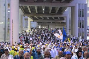 التضامن الاجتماعي: عودة أولى رحلات حج الجمعيات الأهلية من جدة 10 يونيو.. ومن المدينة المنورة 14 يونيو