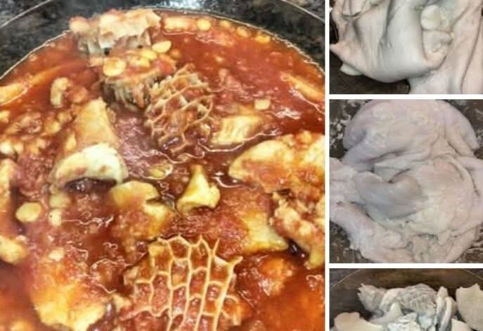 طريقة تنظيف الكرشة بمنتهى السهولة 1 طريقة تنظيف الكرشة بمنتهى السهولة