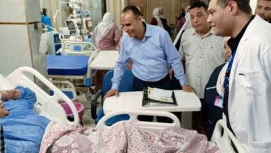 وكيل وزارة الصحة بالشرقية يتفقد الخدمة بمستشفى أبوكبير المركزي 