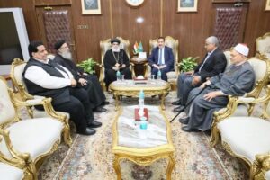 الأنبا بنيامين يهنئ محافظ المنوفية بعيد الأضحى والعيد القومي: "مصر وطن واحد يجمعنا بالمحبة" 