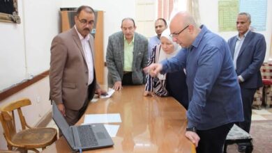 محافظ بني سويف يتفقد جاهزية لجان امتحانات الثانوية العامة 2024/2025