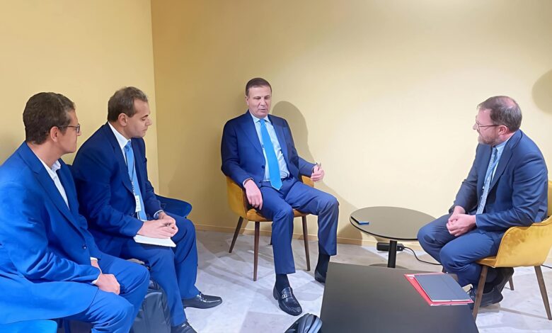 وزير الزراعة يبحث مع السكرتير التنفيذي لهيئة مصايد الأسماك في البحر المتوسط