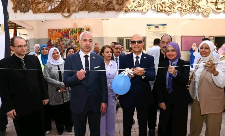 رئيس جامعة أسيوط يفتتح المعرض والحفل السنوي للأقسام العلمية بكلية التربية النوعية 1 رئيس جامعة أسيوط يفتتح المعرض والحفل السنوي للأقسام العلمية بكلية التربية النوعية