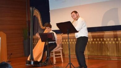 الأكاديمية المصرية للفنون بروما تشهد فعالية موسيقية وافتتاح معرض "تجريد" 