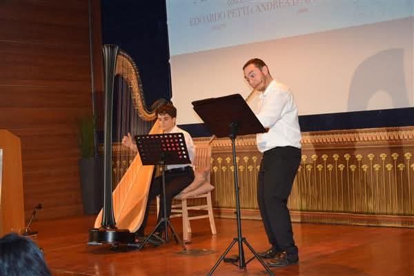 الأكاديمية المصرية للفنون بروما تشهد فعالية موسيقية وافتتاح معرض "تجريد" 