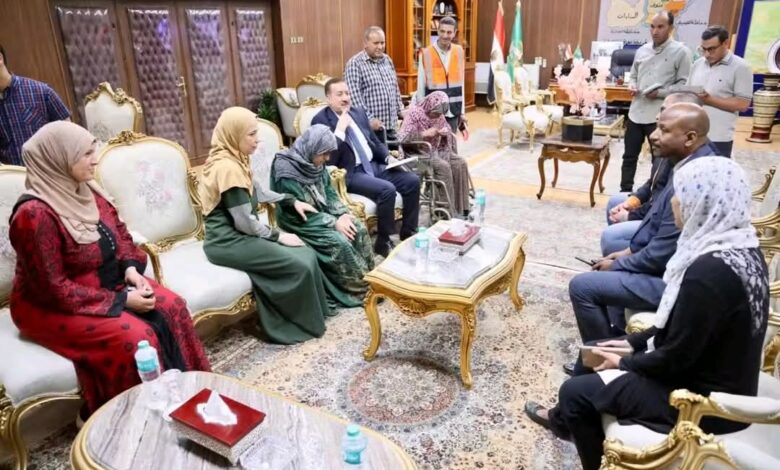 في لفتة إنسانية راقية.. محافظ المنوفية يستجيب لاستغاثة فتاتين من ذوي الهمم ويوجه برعايتهما الفورية