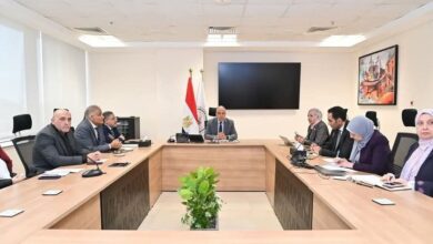 وزير الري يبحث مع أمين عام صندوق تطوير التعليم مقترح تنفيذ مشروع إنشاء "جامعة الغذاء"