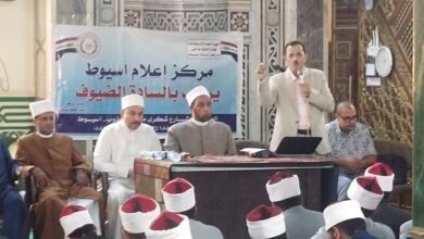 ندوة لمركز إعلام أسيوط حول تعزيز قيم الولاء والانتماء بمسجد ناصر بالوليدية