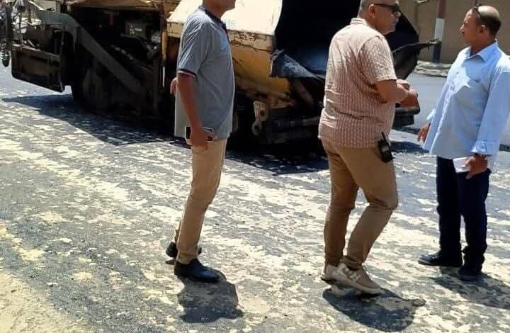 محافظ الشرقية يتابع تنفيذ أعمال ازدواج ورفع كفاءة ورصف طريق الزقازيق ـ ههيا أبو كبير