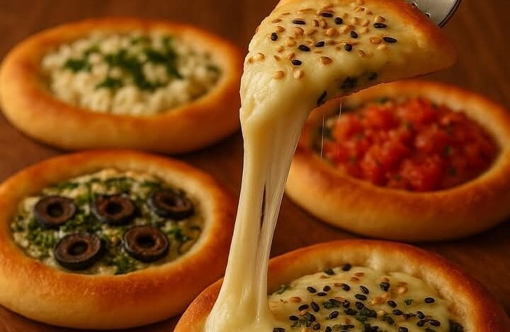 طريقة عمل مناقيش بعجينة طرية