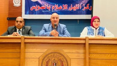 ندوة تمكين الشباب المصرى استراتيجية الدولة المصريه لبناء جيل قادر على التغيير بالسويس