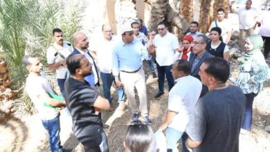 محافظ قنا يتفقد مشروعات السياحة الريفية بمحيط معبد دندرة ويوجه بتصور عمراني متكامل للمنطقة