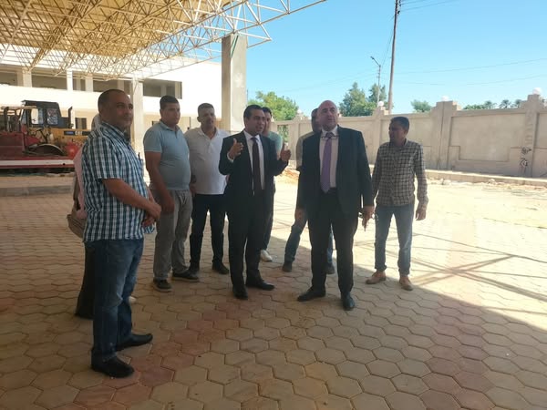 نائب محافظ قنا يتفقد مشروع إنشاء مجمع مواقف نجع حمادي الجديد 1 نائب محافظ قنا يتفقد مشروع إنشاء مجمع مواقف نجع حمادي الجديد