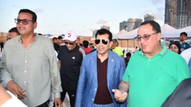 وزير الرياضة يشهد بطولة "سترونج مان" الدولية بالعلمين بمشاركة 2000 لاعب بينهم ذوي الهمم