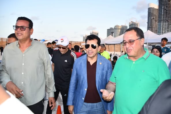 وزير الرياضة يشهد بطولة "سترونج مان" الدولية بالعلمين بمشاركة 2000 لاعب بينهم ذوي الهمم