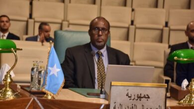 سفير الصومال لدى مصر يشارك في الاجتماع غير العادي للجامعة العربية لبحث الحصار والتجويع في غزة