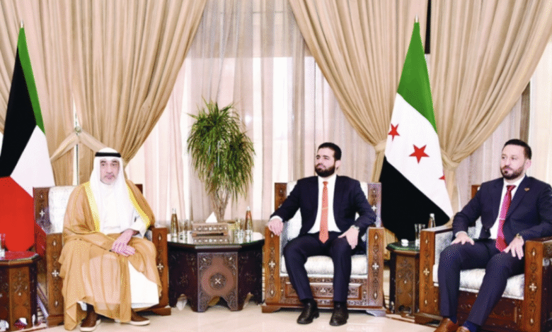 الشيخ فهد اليوسف يناقش ملف المزورين السوريين للجنسية الكويتية في دمشق