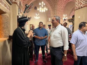  محافظ قنا يزور أديرة نقادة استعدادًا لانطلاق مهرجان الفنون والحرف التراثية نوفمبر القادم