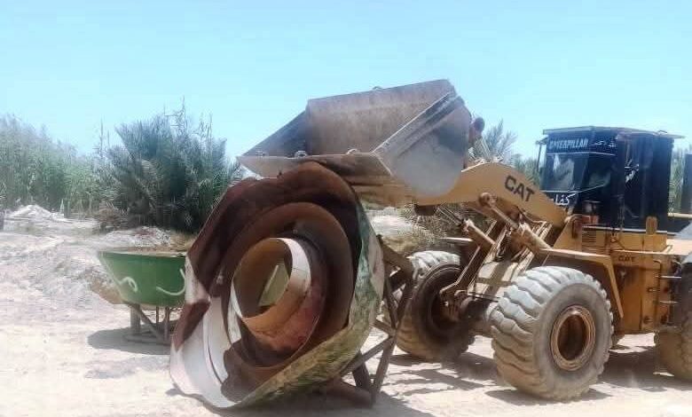 إزالة 21 طاحونة بقرية وادى الرديسية بإدفو .. وإزالة 6 حالات بمدينة البصيلية