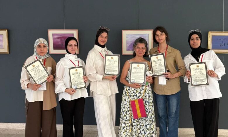 الأكاديمية المصرية للفنون بروما تقيم ورشة مسرحية للفنانة سلوى محمد علي 1 الأكاديمية المصرية للفنون بروما تقيم ورشة مسرحية للفنانة سلوى محمد علي