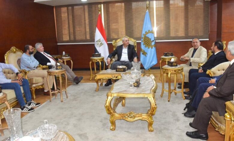 محافظ الغربية يترأس اجتماع بدء تنفيذ أكبر محطة معالجة صرف صحي بالدلتـا