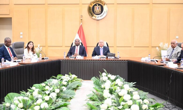 وزير الصناعة يعقد جلسة مباحثات هامة مع وزير التخطيط بجمهورية الكونغو الديمقراطية 1 وزير الصناعة يعقد جلسة مباحثات هامة مع وزير التخطيط بجمهورية الكونغو الديمقراطية
