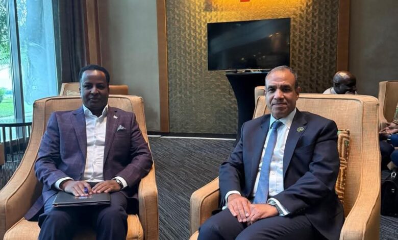 وزير الخارجية والهجرة يعقد لقاءات مكثفة مع عدد من نظرائه الأفارقة 