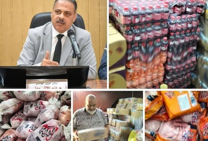 تموين الشرقية يضبط 11 طن مواد غذائية مجهولة المصدر بحملات تفتيشية بالعاشر من رمضان 1 تموين الشرقية يضبط 11 طن مواد غذائية مجهولة المصدر بحملات تفتيشية بالعاشر من رمضان