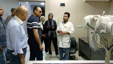 وكيل وزارة الصحة بالشرقية يتفقد مستشفى فاقوس المركزي وأعمال التطوير الجارية بها