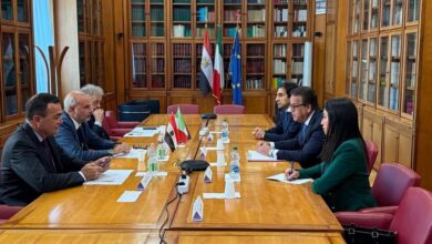 ووزير الصحة يلتقي وزير الصحة الإيطالي لمناقشة تعزيز التعاون الثنائي