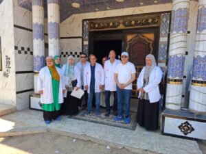 بيطرى الشرقية يُنظم قافلة طبية علاجية بيطرية مجانية بالحسينية 