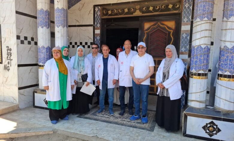 بيطرى الشرقية يُنظم قافلة طبية علاجية بيطرية مجانية بالحسينية 