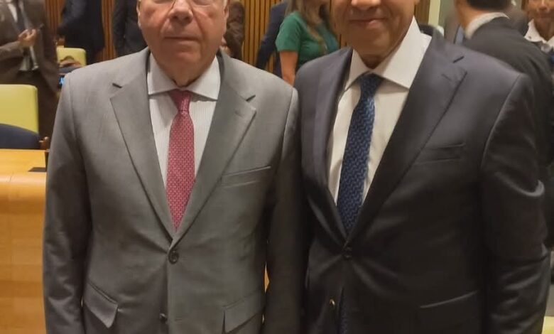 وزير الخارجية والهجرة يلتقي بنظيره البرازيلي 1 وزير الخارجية والهجرة يلتقي بنظيره البرازيلي
