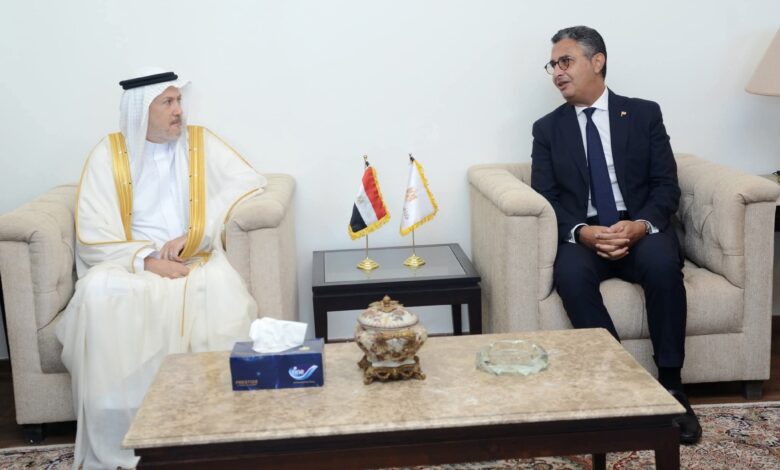 وزير التموين يلتقي الرئيس التنفيذي للمؤسسة الدولية الإسلامية لتمويل التجارة 1 وزير التموين يلتقي الرئيس التنفيذي للمؤسسة الدولية الإسلامية لتمويل التجارة