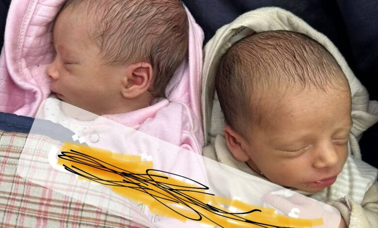 العثور على رضيعين توأم في طريق زراعي مهجور في ديرب نجم بالشرقية 