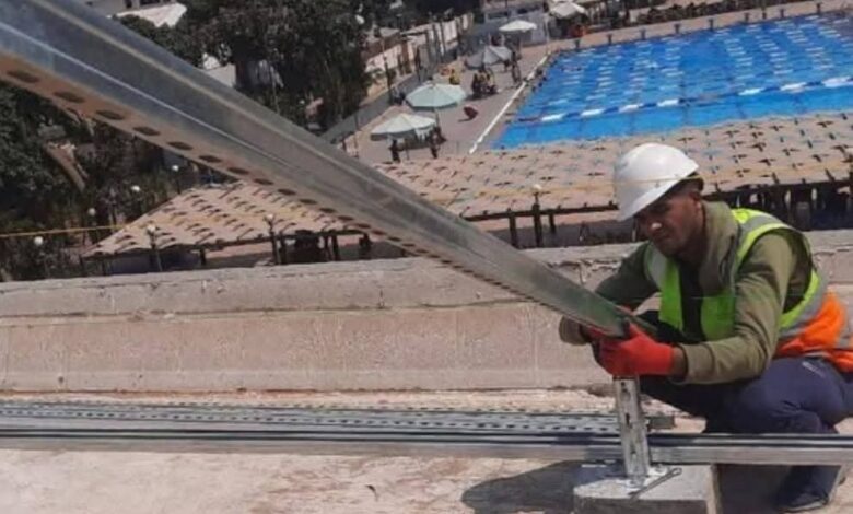 مركز التنمية الشبابية بالجزيرة يبدأ العمل بالطاقة الشمسية