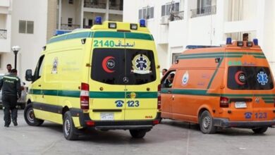 إصابة 3 أشخاص في انقلاب سيارة بطريق قنا – نجع حمادي الزراعي